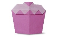 Оригами схема тортика