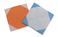 Оригами схема подставки