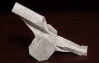 Оригами схема пушки