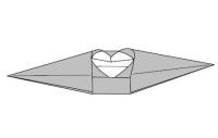 Оригами схема каяка
