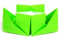 Оригами схема параходика