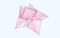 Оригами схема цветка