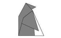 Оригами схема простого пингвина